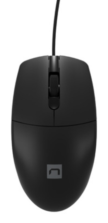 RATON NATEC RUFF PLUS 1200DPI OPTICO NEGRO USB