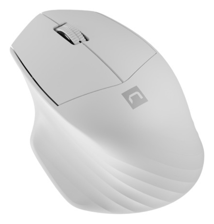 RATON NATEC SISKIN 2 1600 DPI BLANCO BLUETOOTH PILAS - detalle