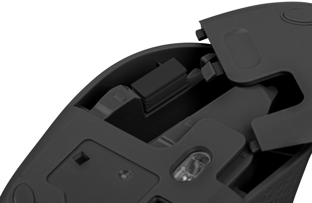 RATON NATEC STORK OPTICO 1600 DPI NEGRO RF INALAMBRICO PILAS - detalle