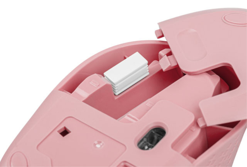 RATON NATEC STORK OPTICO 1600 DPI ROSA RF INALAMBRICO PILAS - detalle