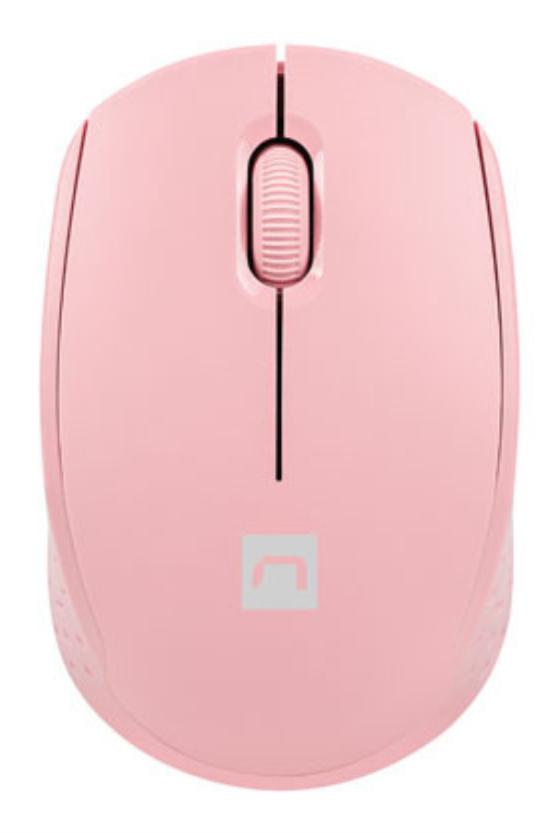 RATON NATEC STORK OPTICO 1600 DPI ROSA RF INALAMBRICO PILAS