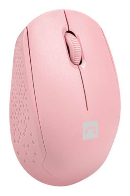 RATON NATEC STORK OPTICO 1600 DPI ROSA RF INALAMBRICO PILAS - detalle