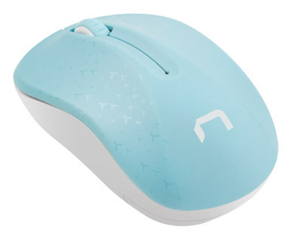 RATON NATEC TOUCAN AZUL-BLANCO RF INALAMBRICO PILAS - detalle