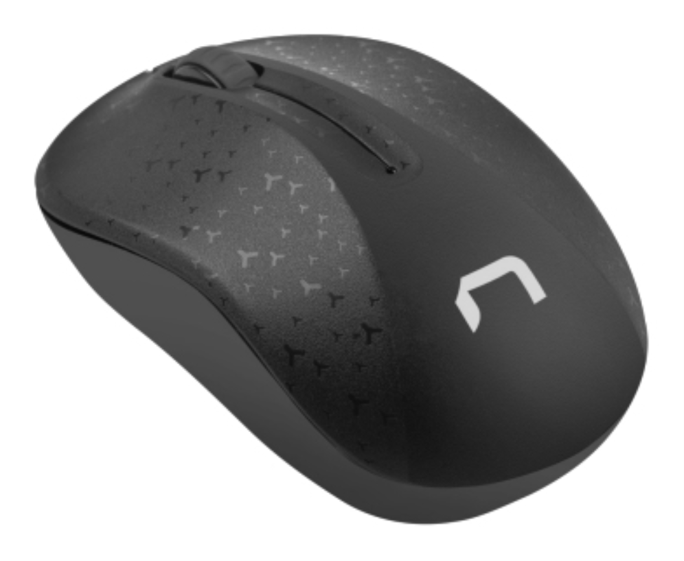 RATON NATEC TOUCAN OPTICO 1600DPI NEGRO RF INALAMBRICO PILAS - detalle