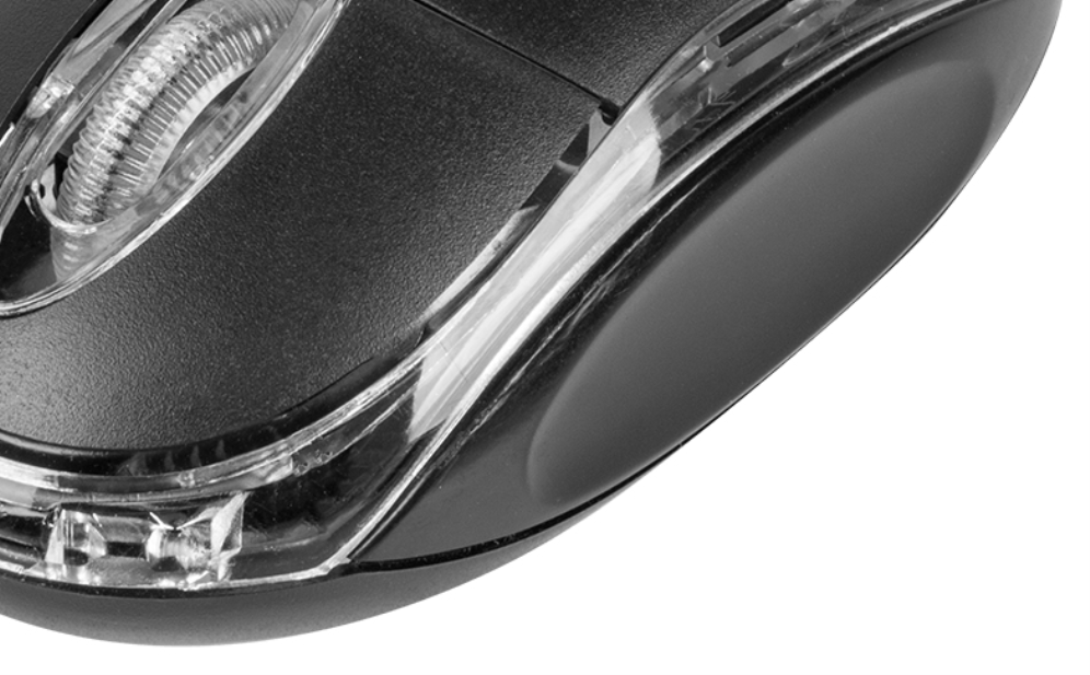RATON NATEC VIREO 2 1000DPI OPTICO NEGRO USB - detalle