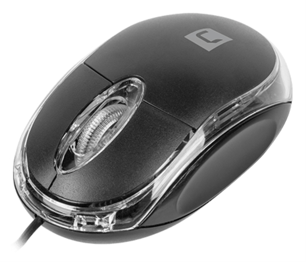 RATON NATEC VIREO 2 1000DPI OPTICO NEGRO USB - detalle