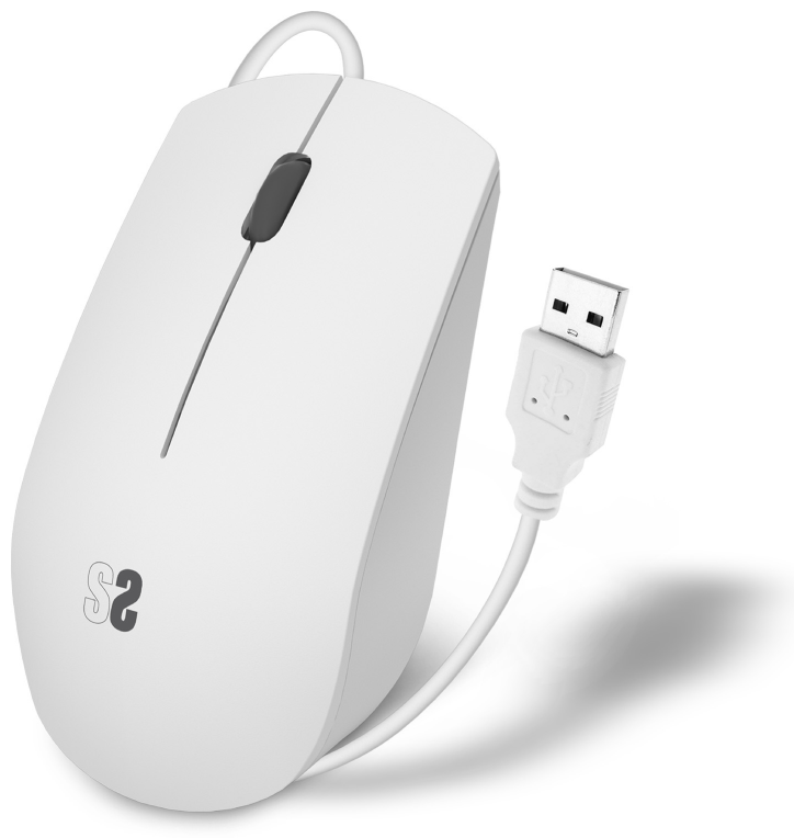 RATON SUBBLIM BUSINESS SILENCIOSO 1200 DPI BLANCO USB