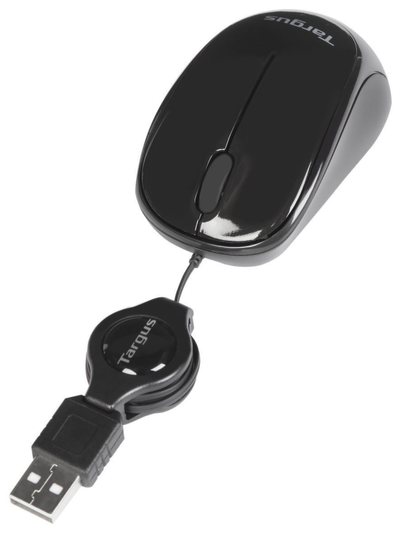 RATON TARGUS BLUE TRACE COMPACTO NEGRO USB - detalle