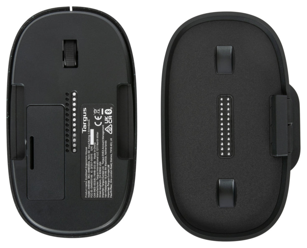 RATON TARGUS ECOSMART SUSTAINABLE ERGONOMIC AMBIDEXTROUS NEGRO BLUETOOTH PILAS - detalle