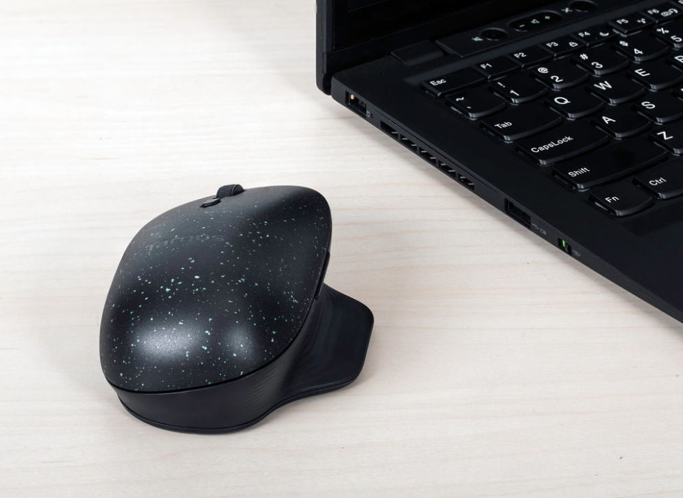 RATON TARGUS ECOSMART SUSTAINABLE ERGONOMIC AMBIDEXTROUS NEGRO BLUETOOTH PILAS - detalle