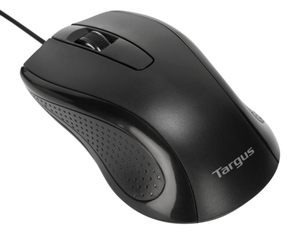 RATON TARGUS USB 1000DPI ANTIMICROBIANO OPTICO NEGRO USB