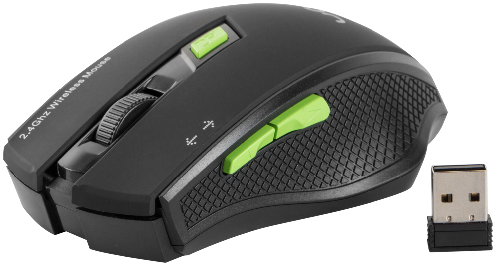 RATON UGO MY-03 1800DPI OPTICAL BLACK RF INALAMBRICO PILAS - detalle