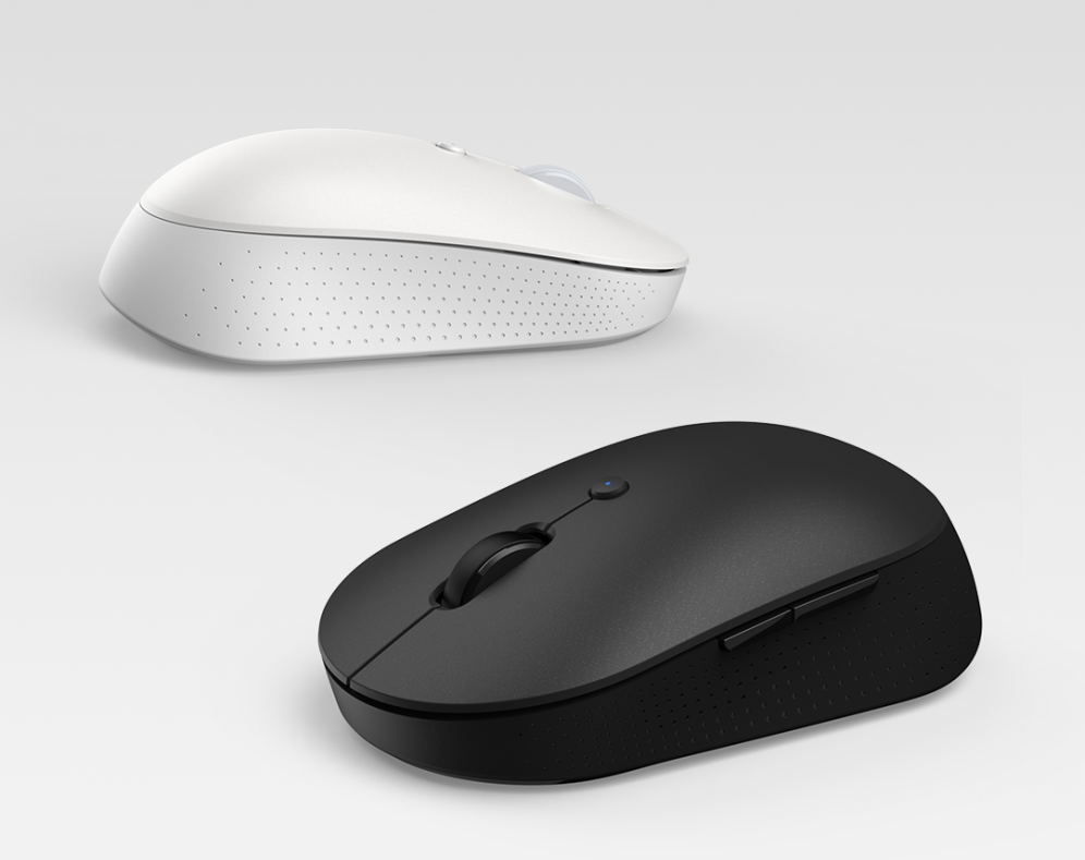 RATON XIAOMI MI DUAL MODE SILENT EDITION BLANCO BLUETOOHT PILAS - detalle