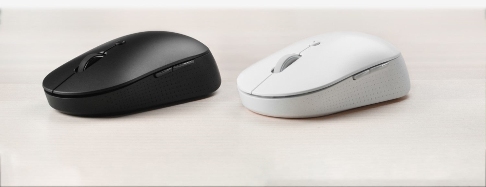 RATON XIAOMI MI DUAL MODE SILENT EDITION NEGRO BLUETOOHT PILAS - detalle