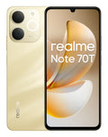 realme Note 70T 17.1 cm (6.74") SIM doble Android 15 4G USB Tipo C 4 GB 256 GB 6000 mAh Oro
