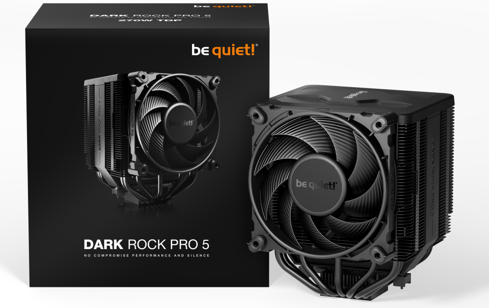 REFRIGERACION CPU BEQUIET DARK ROCK PRO 5 MULTI SOCKET - detalle