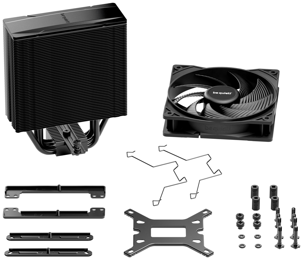 REFRIGERACION CPU BEQUIET PURE ROCK 3 BLACK - detalle