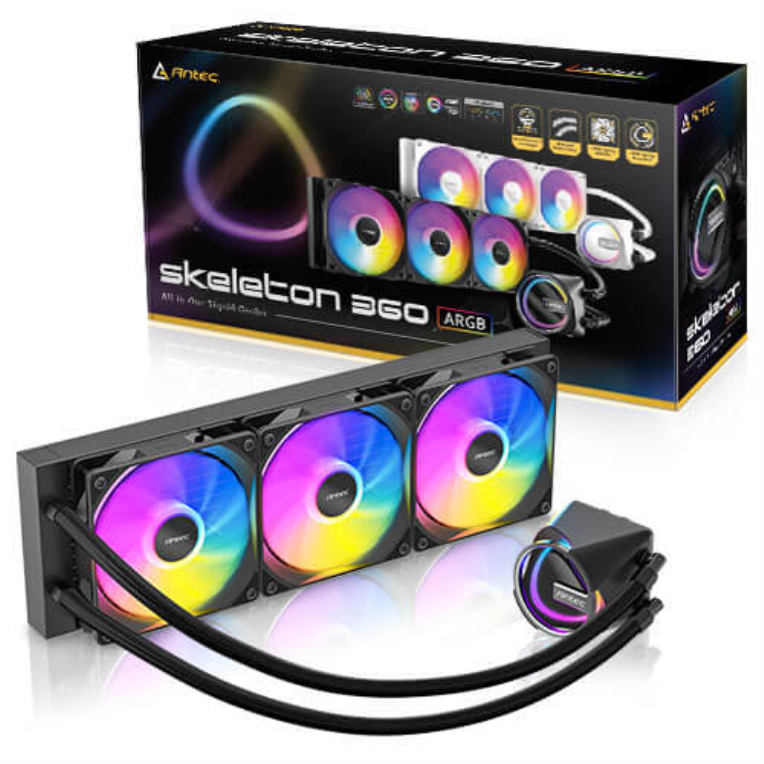 REFRIGERACION LIQUIDA ANTEC AIO SKELETON 360 ARGB - detalle