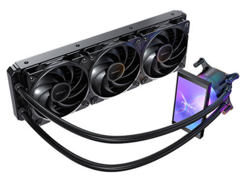 REFRIGERACION LIQUIDA ANTEC VORTEX VIEW 360 ARGB LCD - detalle