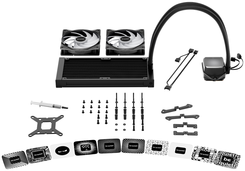 REFRIGERACION LIQUIDA BE QUIET PURE LOOP 3 LX ARGB 240MM - detalle