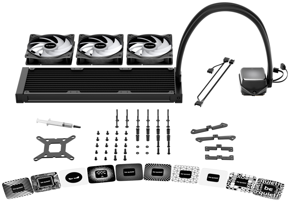 REFRIGERACION LIQUIDA BE QUIET PURE LOOP 3 LX ARGB 360MM - detalle