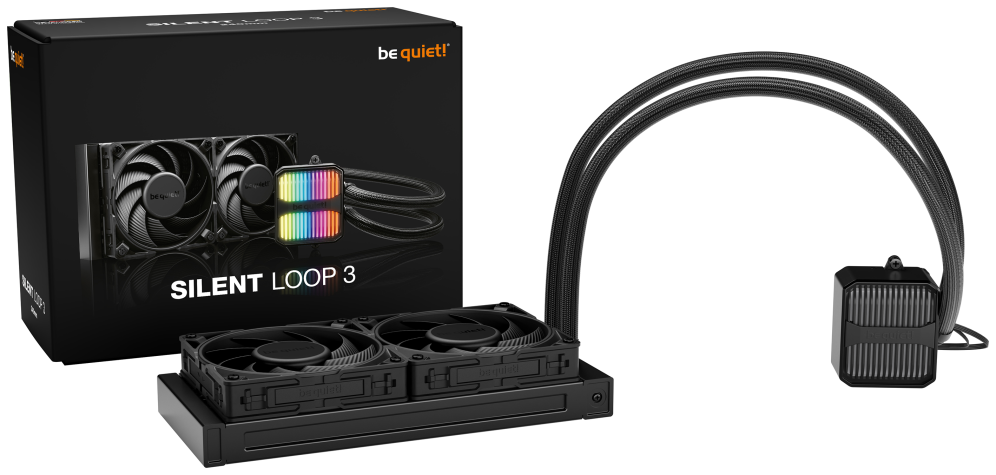 REFRIGERACION LIQUIDA BE QUIET SILENT LOOP 3 240MM - detalle