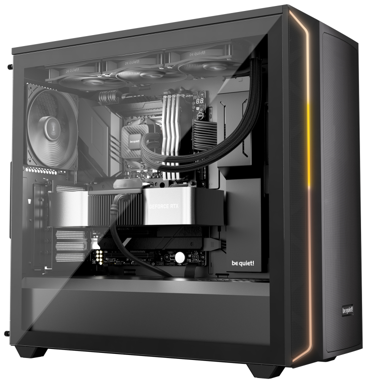 REFRIGERACION LIQUIDA BEQUIET PURE LOOP 3 360 MM NEGRA - detalle
