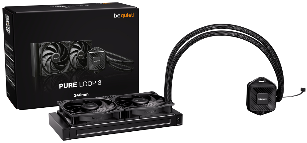 REFRIGERACION LIQUIDA CPU BEQUIET PURE LOOP 3 240MM - detalle