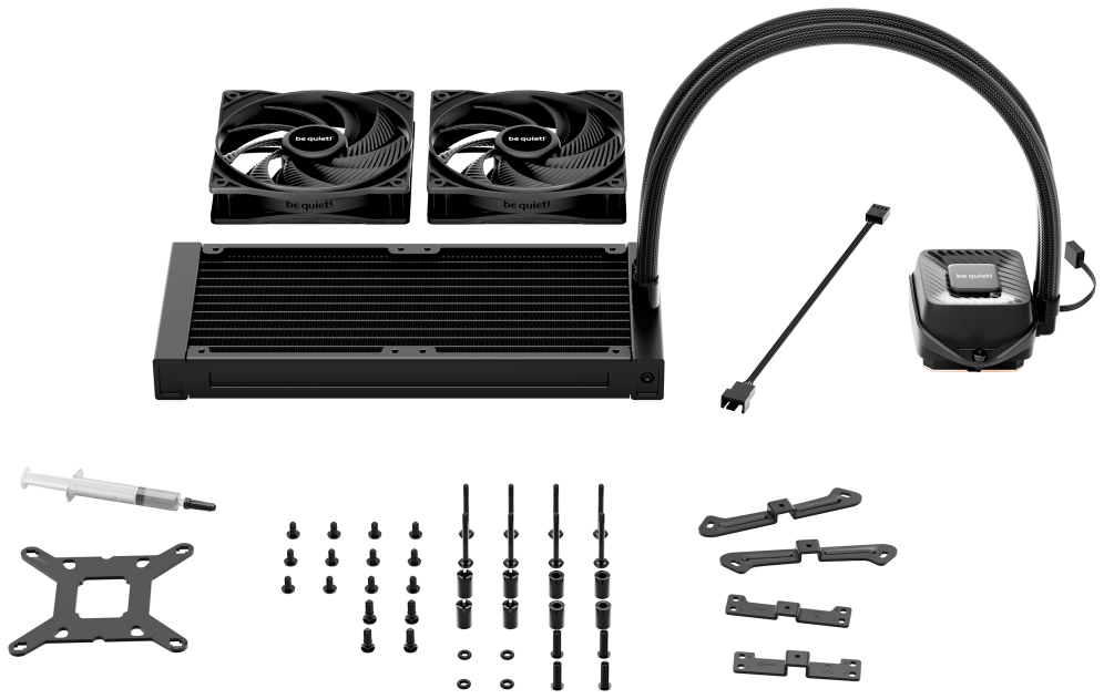REFRIGERACION LIQUIDA CPU BEQUIET PURE LOOP 3 240MM - detalle