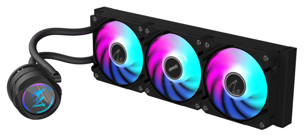 REFRIGERACION LIQUIDA CPU GIGABYTE AORUS WATERFORCE II 360 G2 - detalle