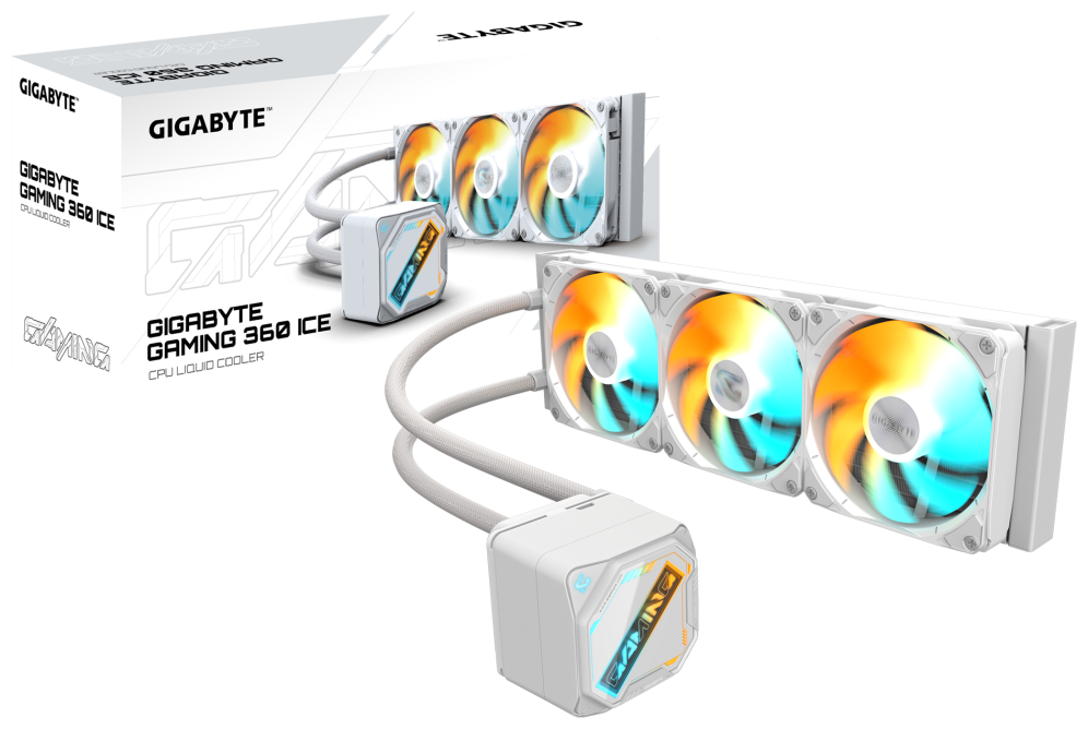 REFRIGERACION LIQUIDA CPU GIGABYTE GAMING 360 ICE ARGB BLANCO - detalle