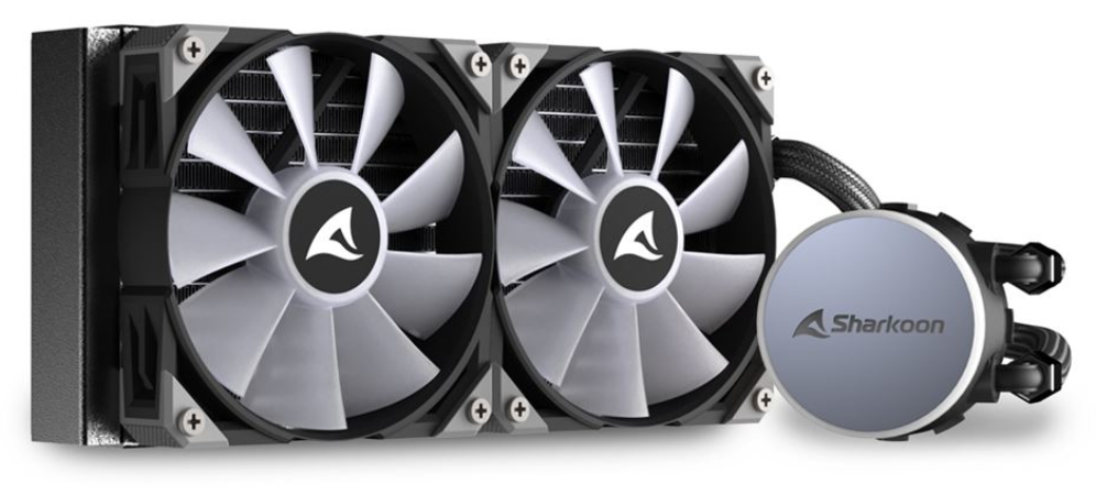 REFRIGERACION LIQUIDA CPU SHARKOON S70 RGB - detalle