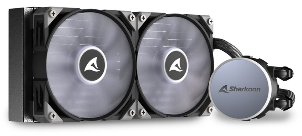 REFRIGERACION LIQUIDA CPU SHARKOON S70 RGB - detalle