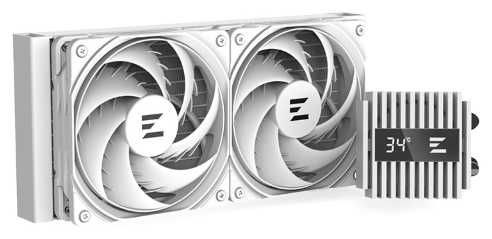 REFRIGERACION LIQUIDA CPU ZALMAN ALPHA2 A24 ARGB 240MM BLANCO - detalle