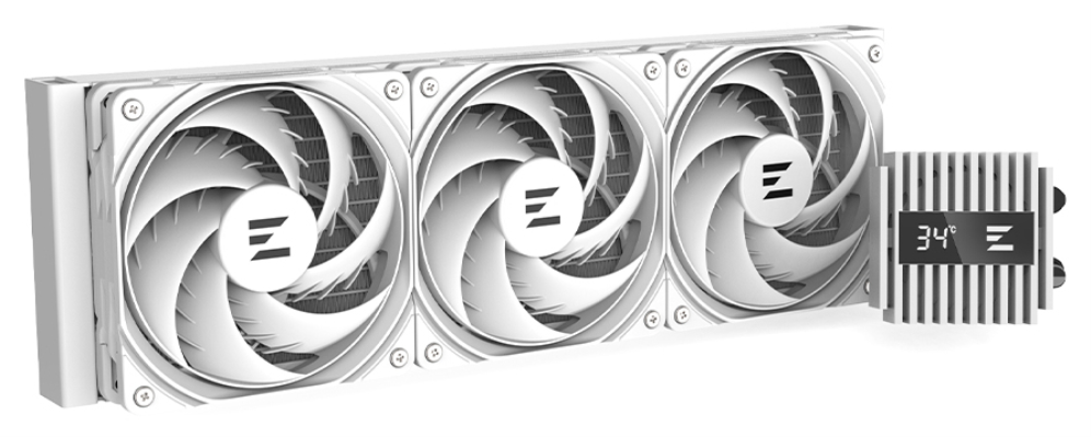 REFRIGERACION LIQUIDA CPU ZALMAN ALPHA2 A36 ARGB 360MM BLANCO - detalle