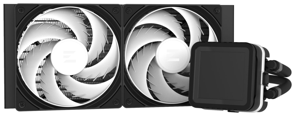 REFRIGERACION LIQUIDA CPU ZALMAN ALPHA2 DS A24 ARGB 240MM NEGRO - detalle