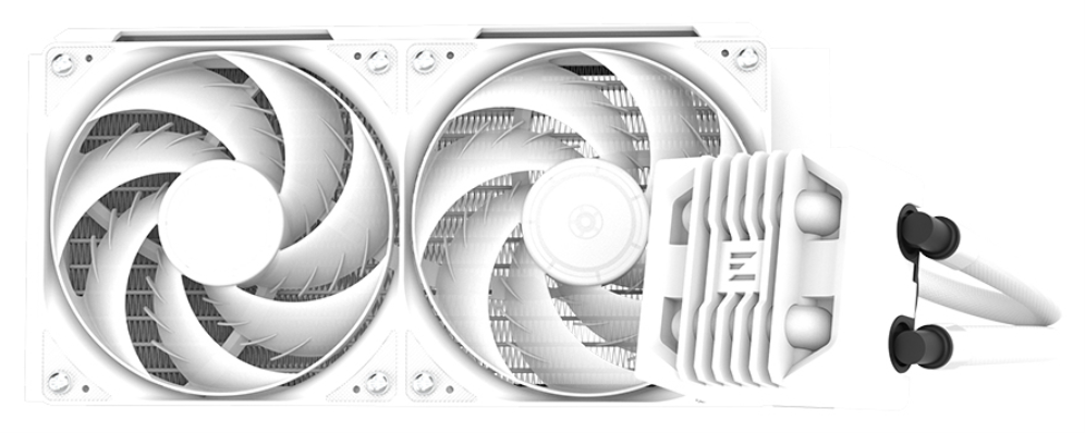 REFRIGERACION LIQUIDA CPU ZALMAN ALPHA2 SE A24 ARGB 240MM BLANCO - detalle