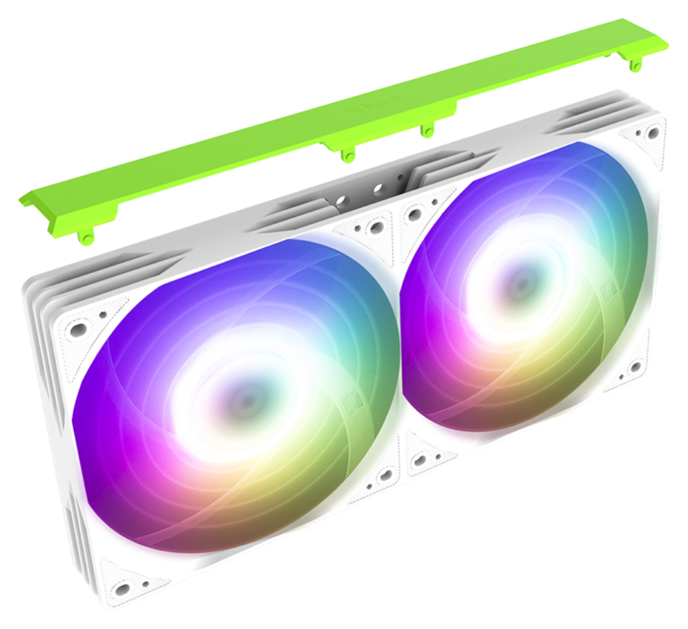 REFRIGERACION LIQUIDA CPU ZALMAN ALPHA2 SE A24 ARGB 240MM BLANCO - detalle