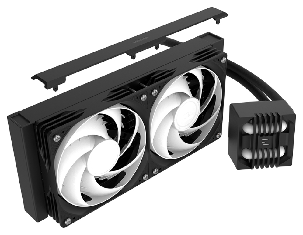 REFRIGERACION LIQUIDA CPU ZALMAN ALPHA2 SE A24 ARGB 240MM NEGRO - detalle