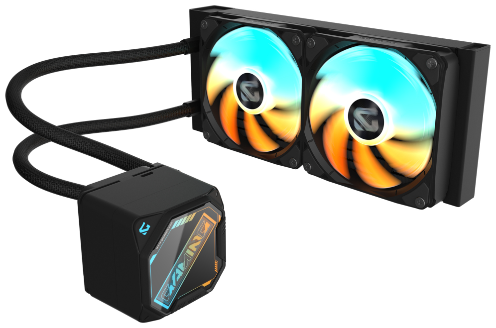REFRIGERACION LIQUIDA GIGABYTE GME 240 NEGRA - detalle