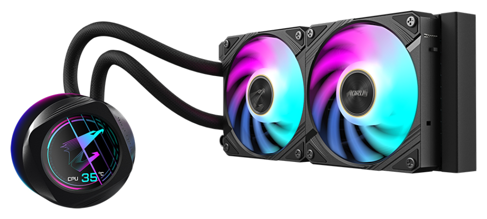REFRIGERACIÓN LIQUIDA GIGABYTE GP-AORUS WATERFORCE X II 240 - detalle