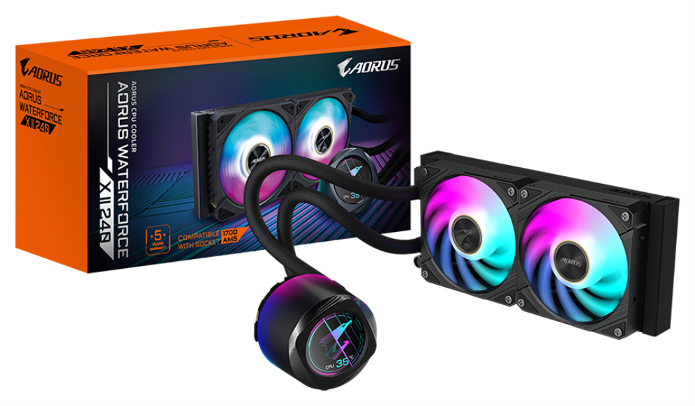 REFRIGERACIÓN LIQUIDA GIGABYTE GP-AORUS WATERFORCE X II 240
