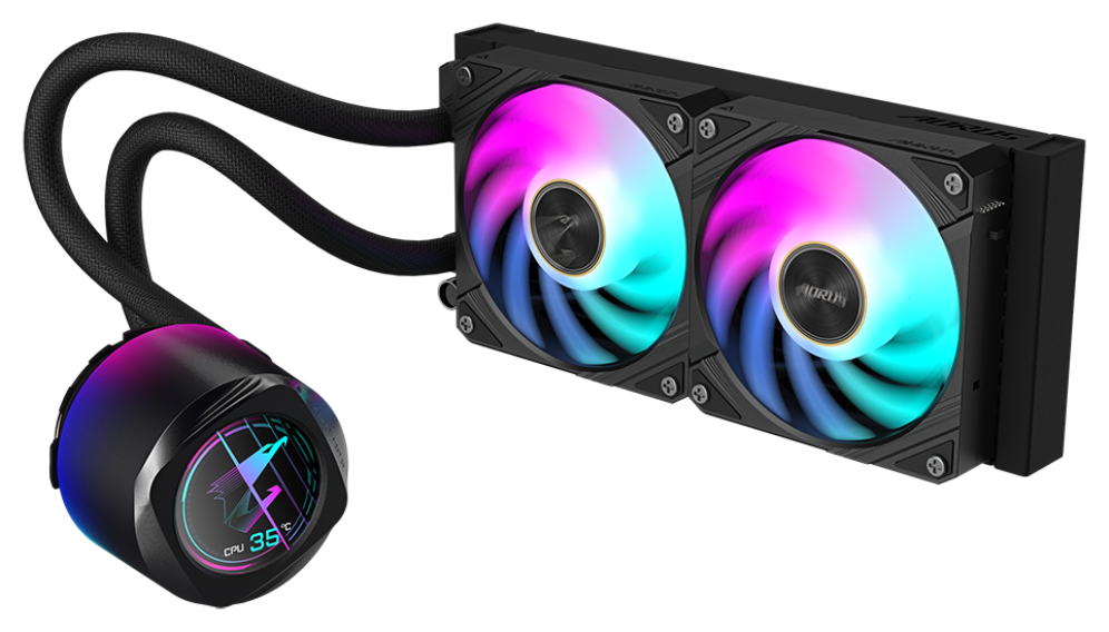 REFRIGERACIÓN LIQUIDA GIGABYTE GP-AORUS WATERFORCE X II 240 - detalle