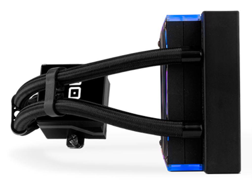 REFRIGERACION LIQUIDA NOX HUMMER M-240 240MM LCD MAGNETICO ARGB NEGRO - detalle