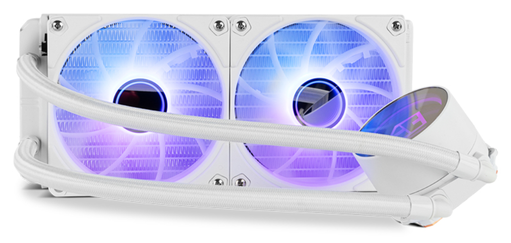 REFRIGERACION LIQUIDA NOX HUMMER M-240 KIT RL ARGB BLANCO - detalle