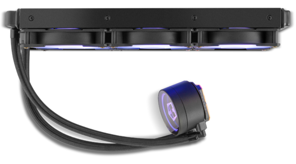 REFRIGERACION LIQUIDA NOX HUMMER M-360 NEGRO - detalle