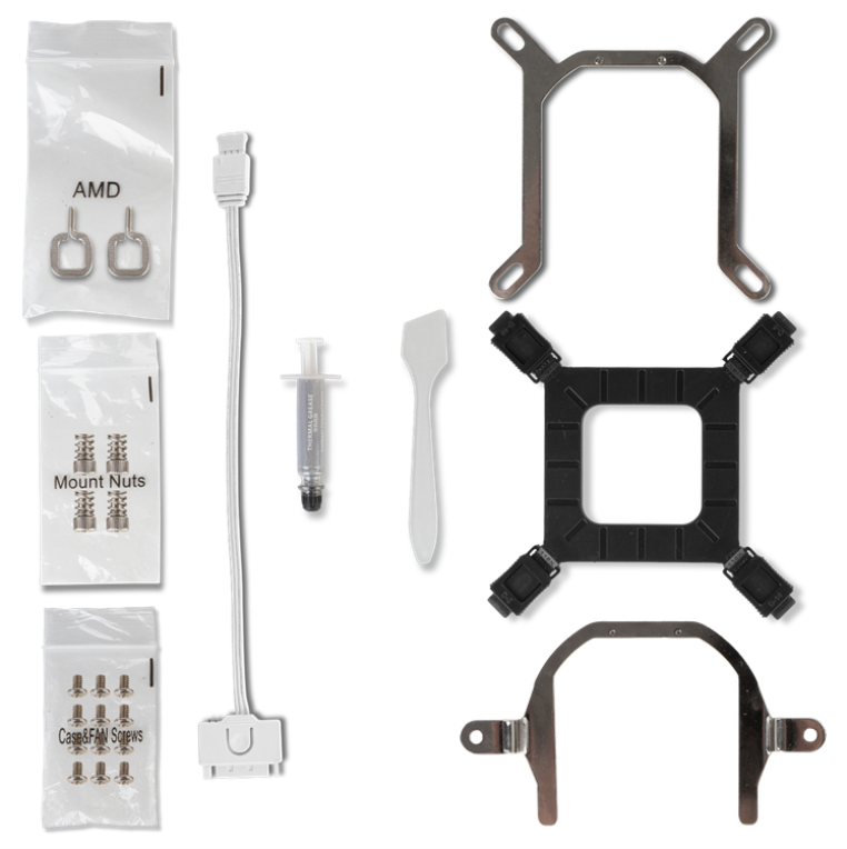 REFRIGERANCION LIQUIDA NOX HUMMER M-360 BLANCO - detalle