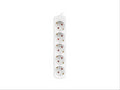 Lanberg PS0-05F-0150-W base múltiple 1.5 m 5 sortides AC Interior Blanc