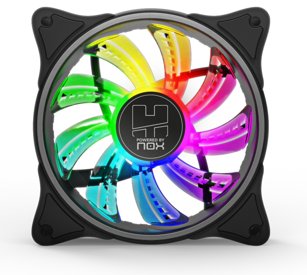 REMOTE NOX HUMMER A-FAN ARGB INNER GLOW FAN - detalle