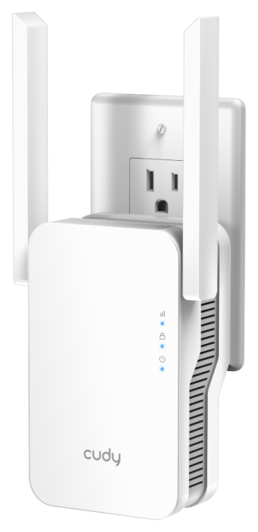 REPETIDOR MESH CUDY AX1800 WIFI 6 MESH REPEATER RE1800 - detalle